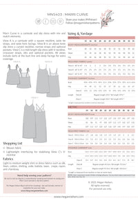 Marri Curve Camisole & Slip Dress Pattern