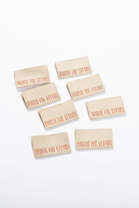"Worth The Effort" Woven Label