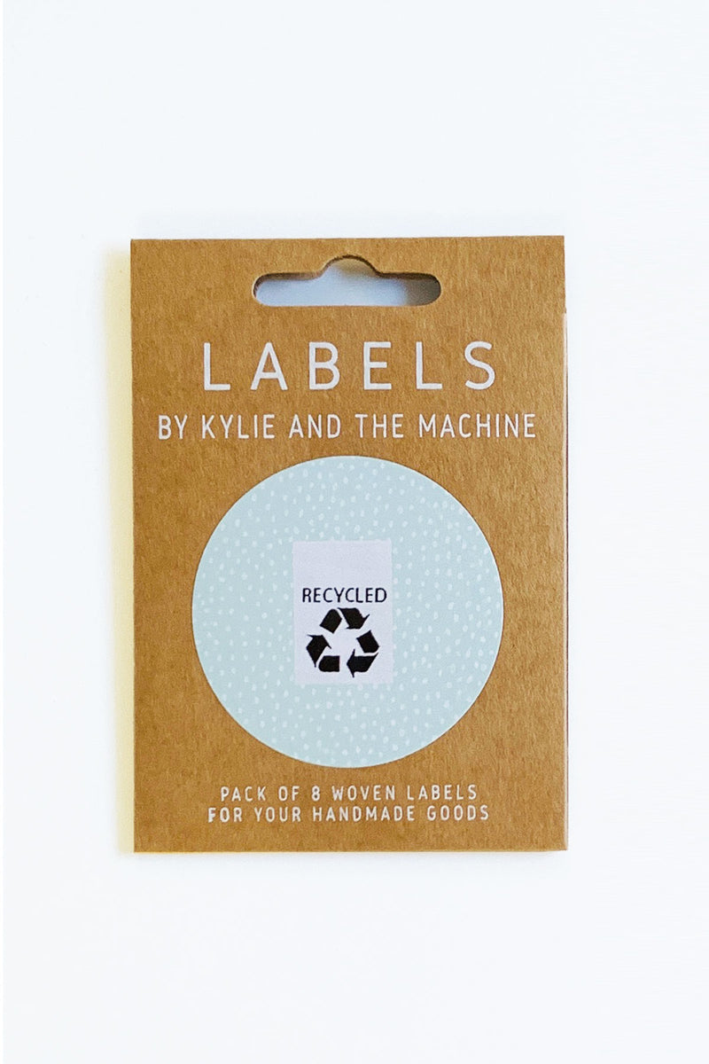 Kylie and the Machine - Rainbow Mini Hands Woven Sewing Labels