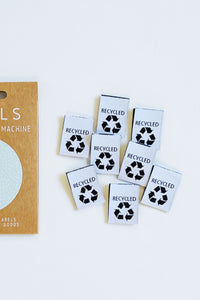 "Recycled" Woven Label