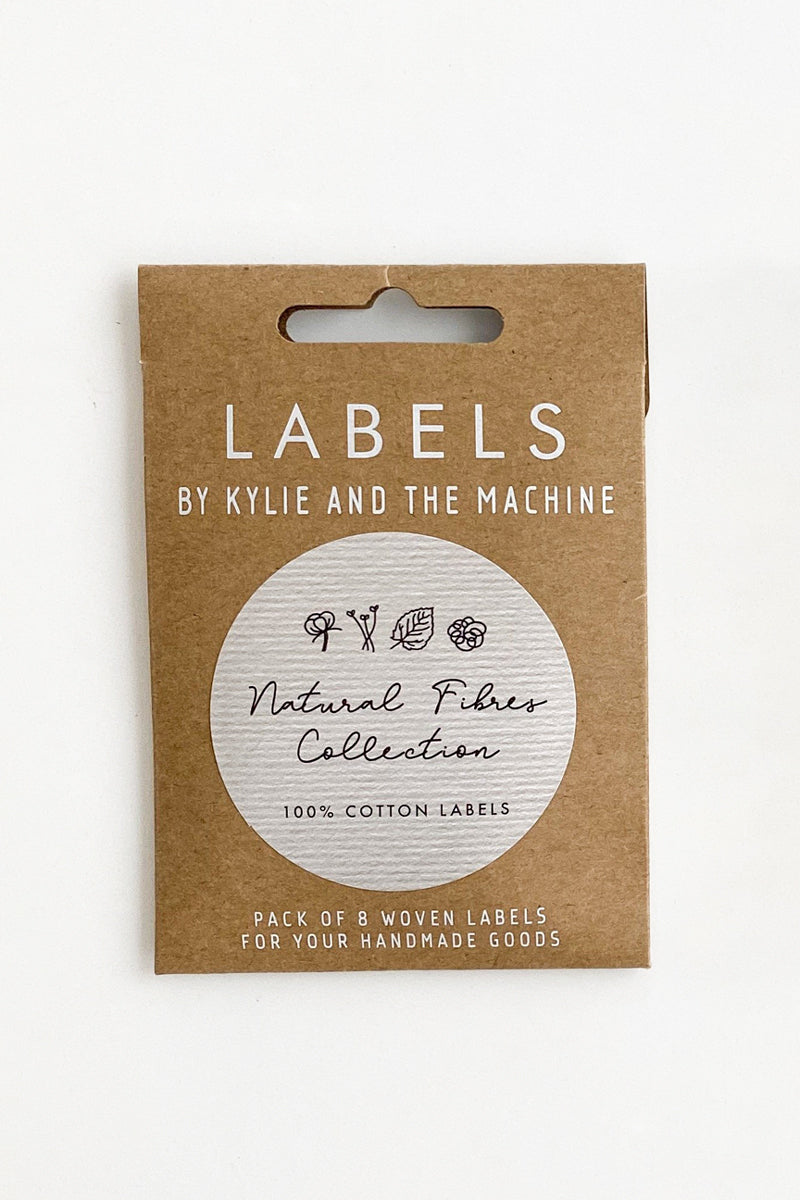 "Natural Fibres" Woven Label