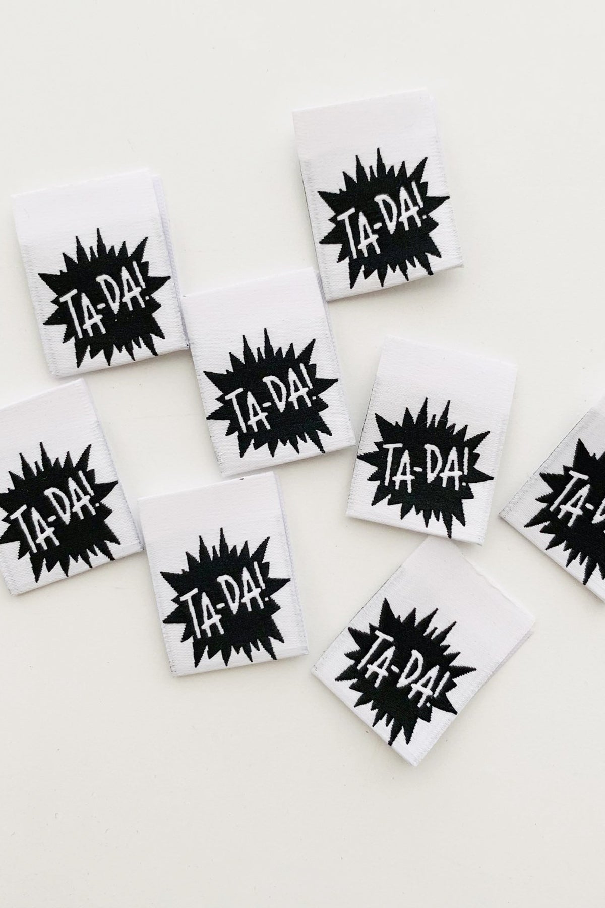 "TA DA" Woven Label