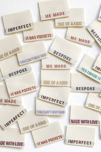 Limited Edition "Multipack Metallic" Side Seam Woven Labels