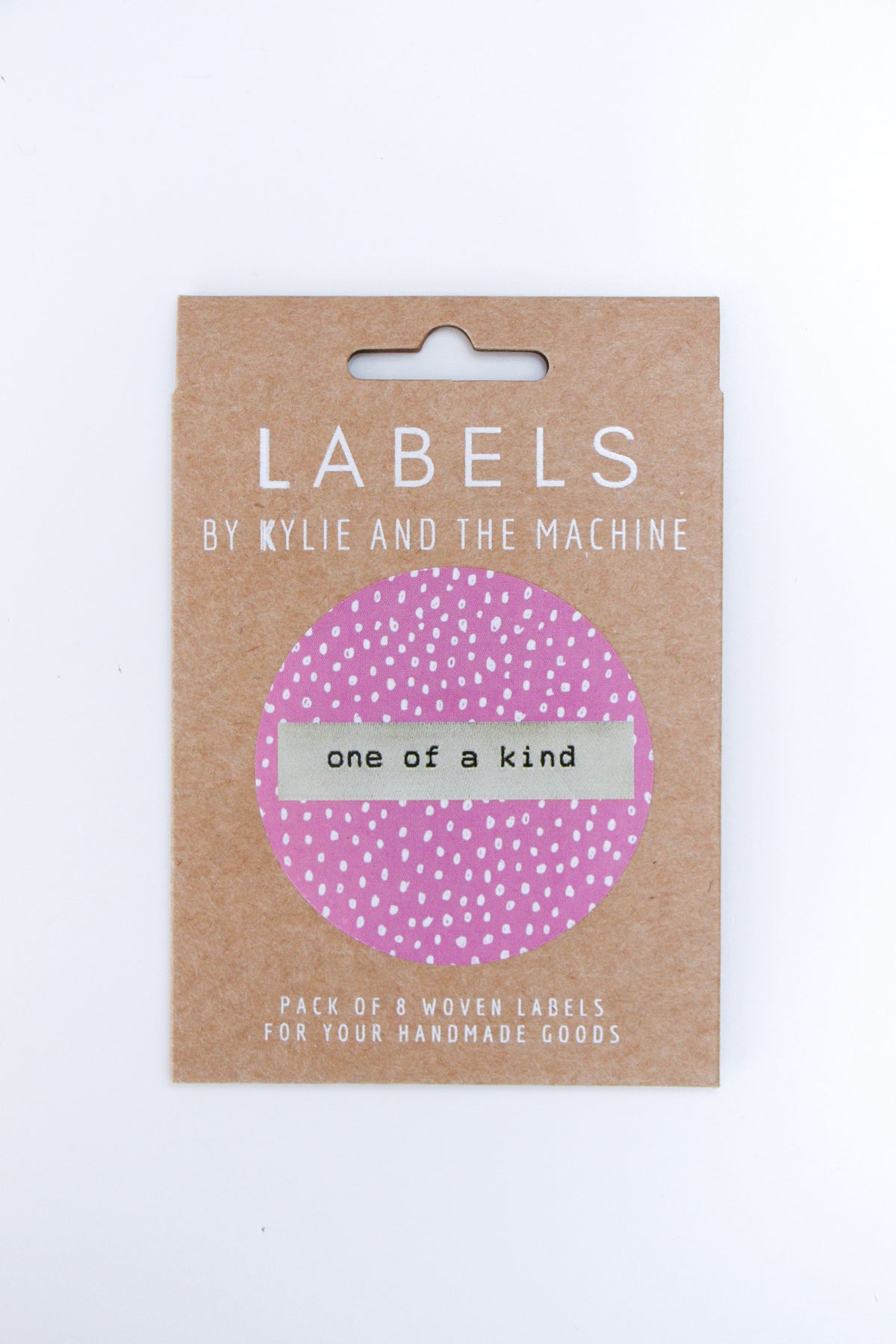 "One of a Kind" Woven Label