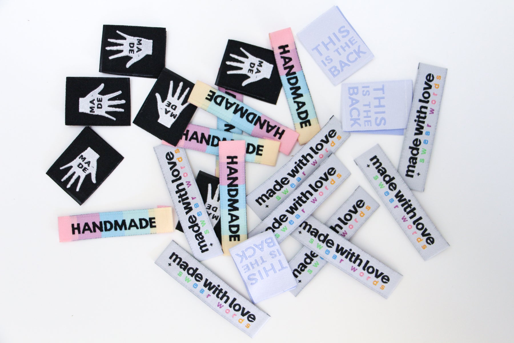 "One of a Kind" Woven Label