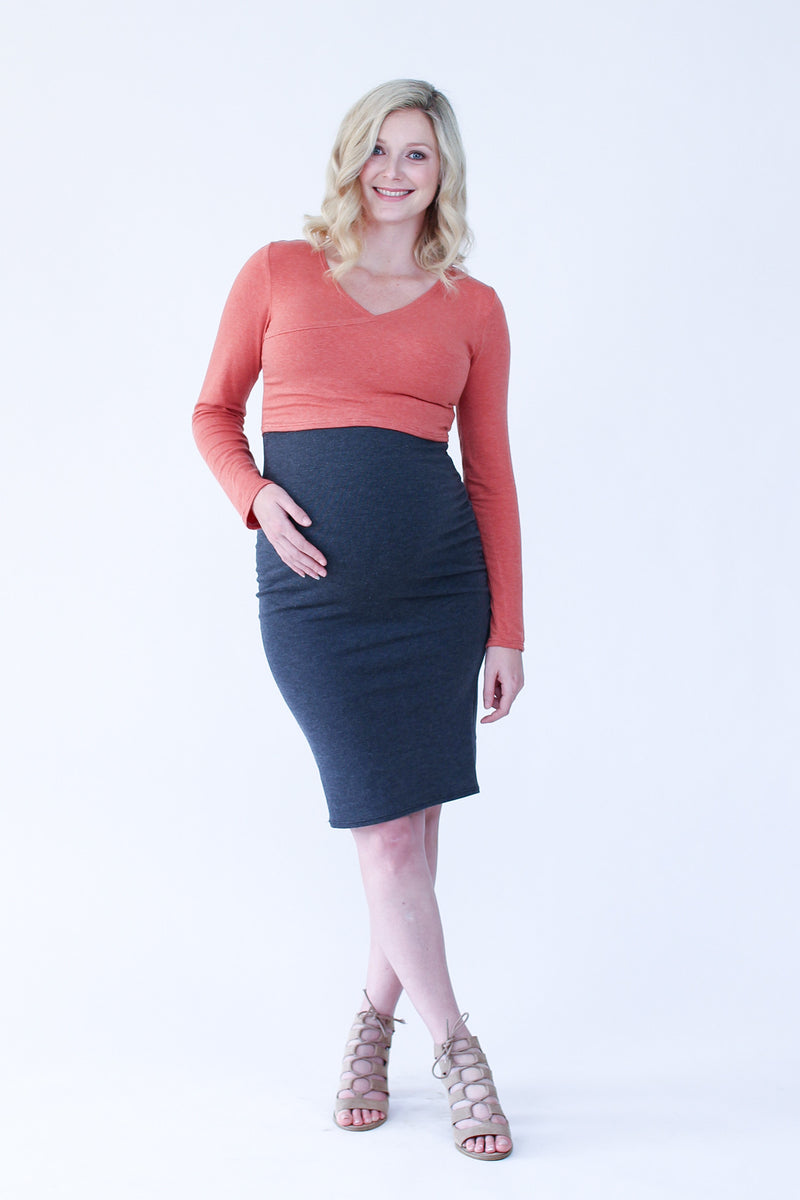 Alissa maternity top pattern