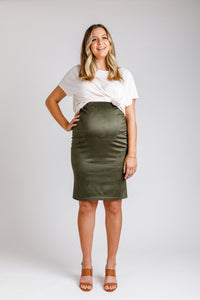 Erin maternity skirt pattern