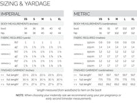 Erin maternity skirt pattern