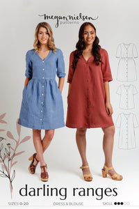 Darling Ranges dress & blouse pattern