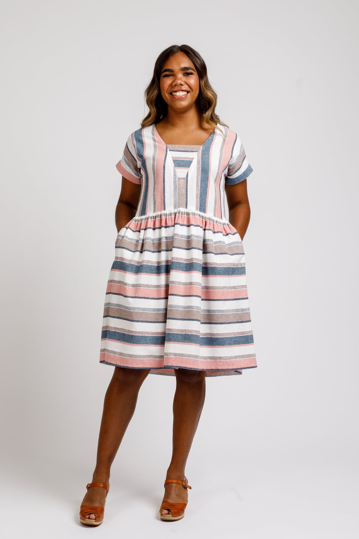 Olive dress & top pattern