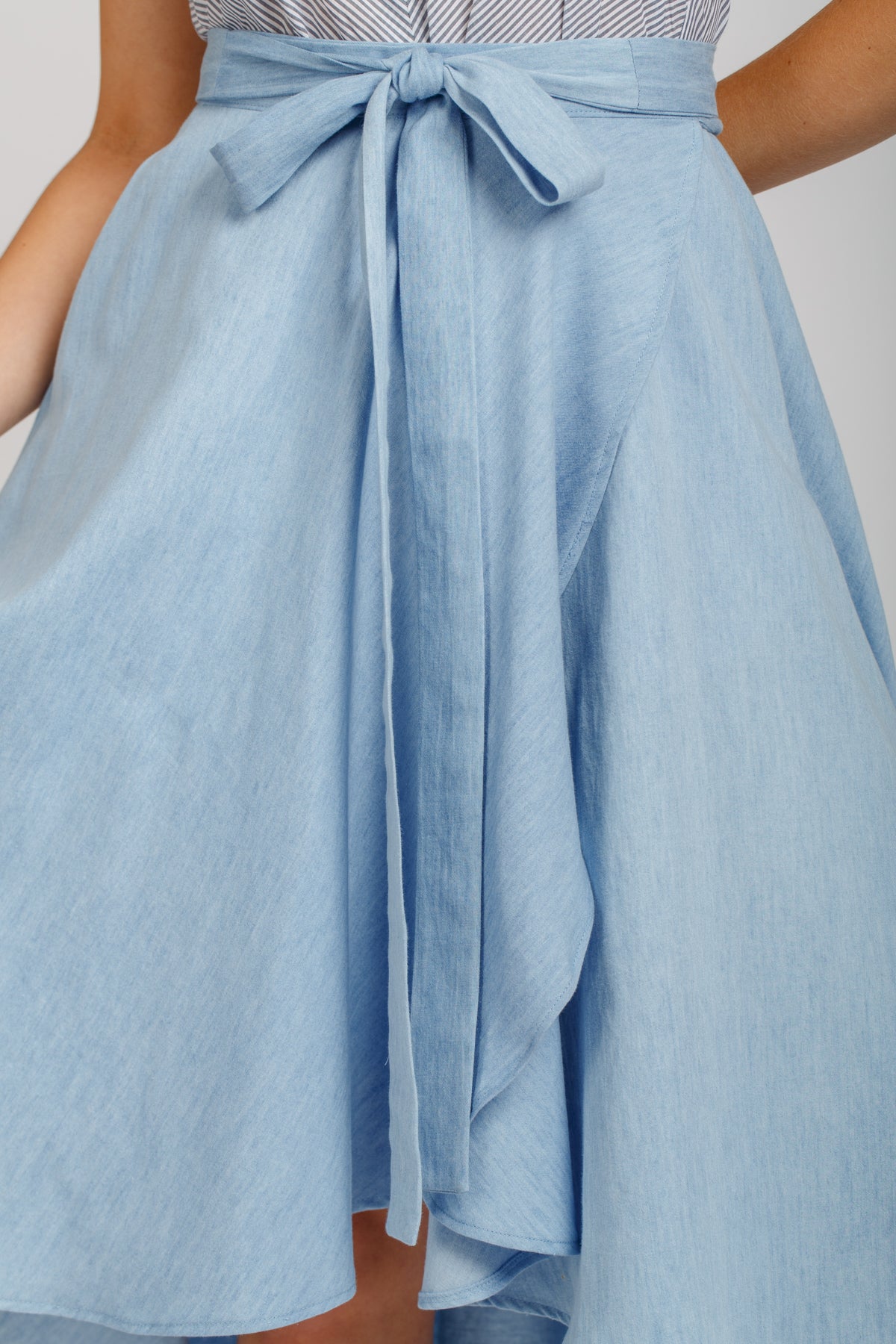 Cascade skirt pattern
