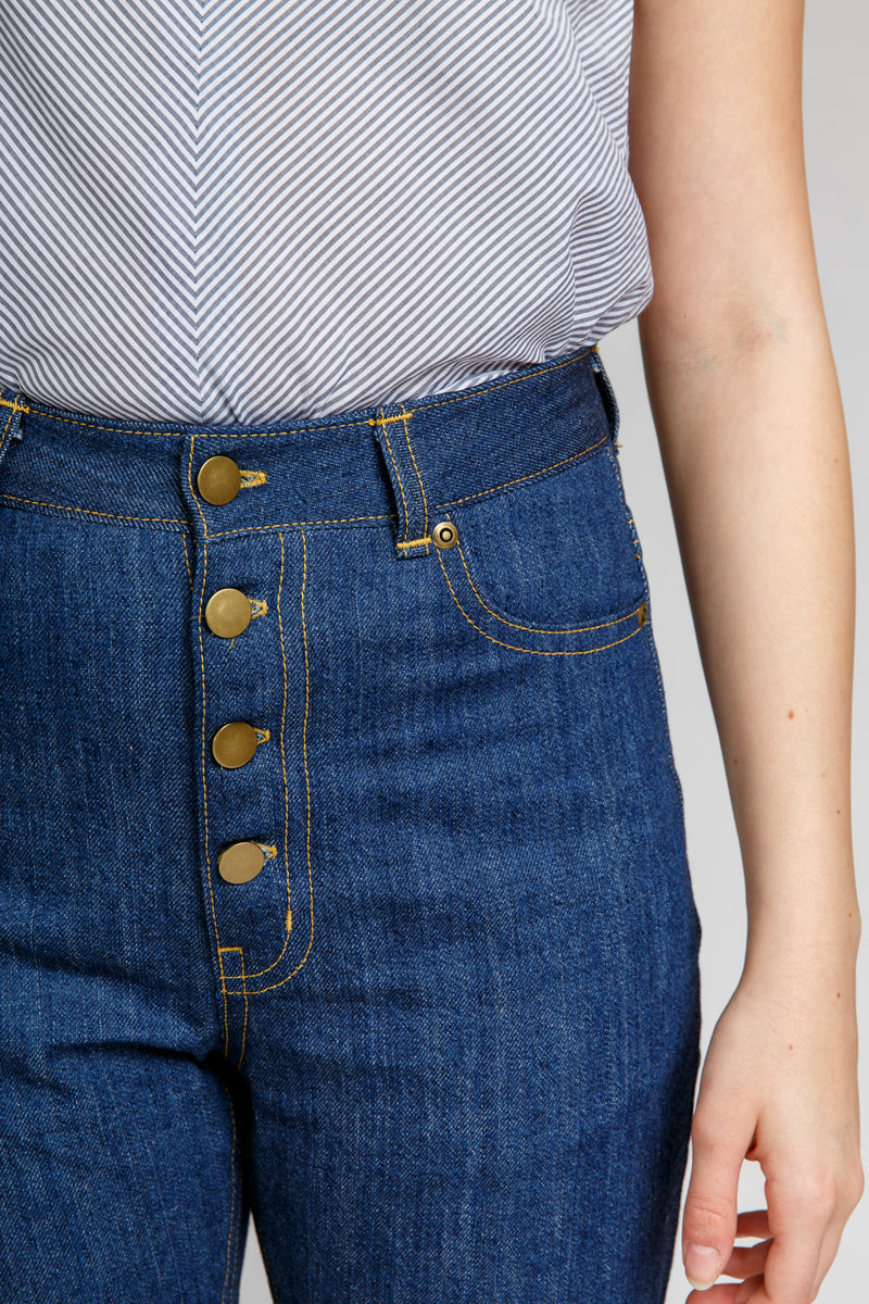 High Waisted Jeans Sewing Pattern Bianka Graphic by TakeAndSew · Creative  Fabrica