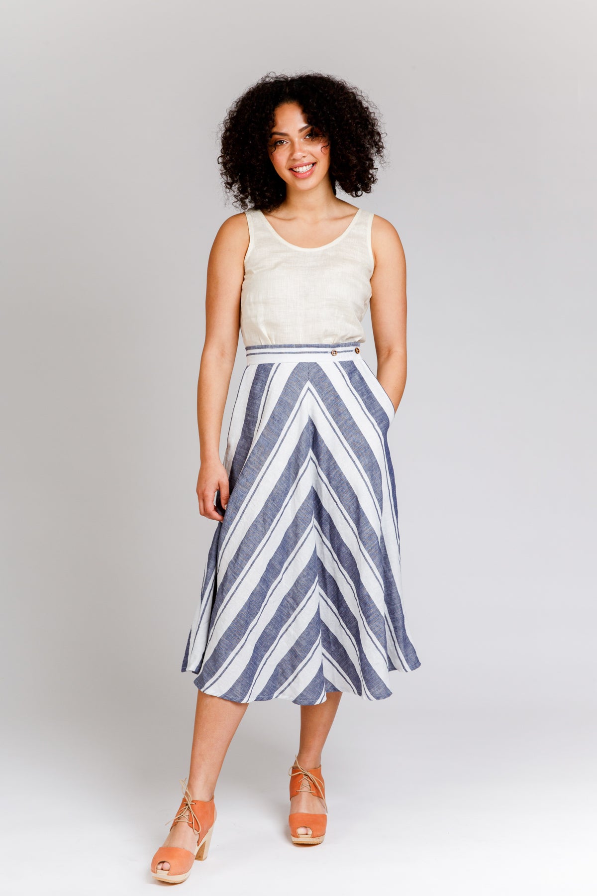 Wattle skirt pattern