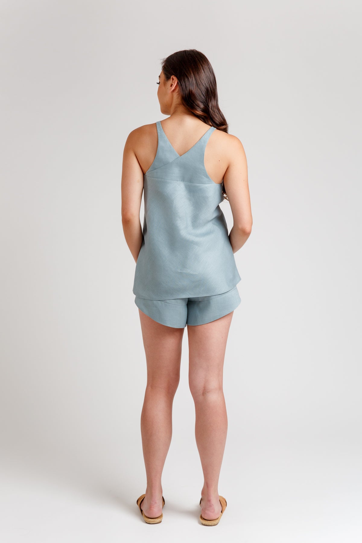 Reef camisole & shorts set pattern