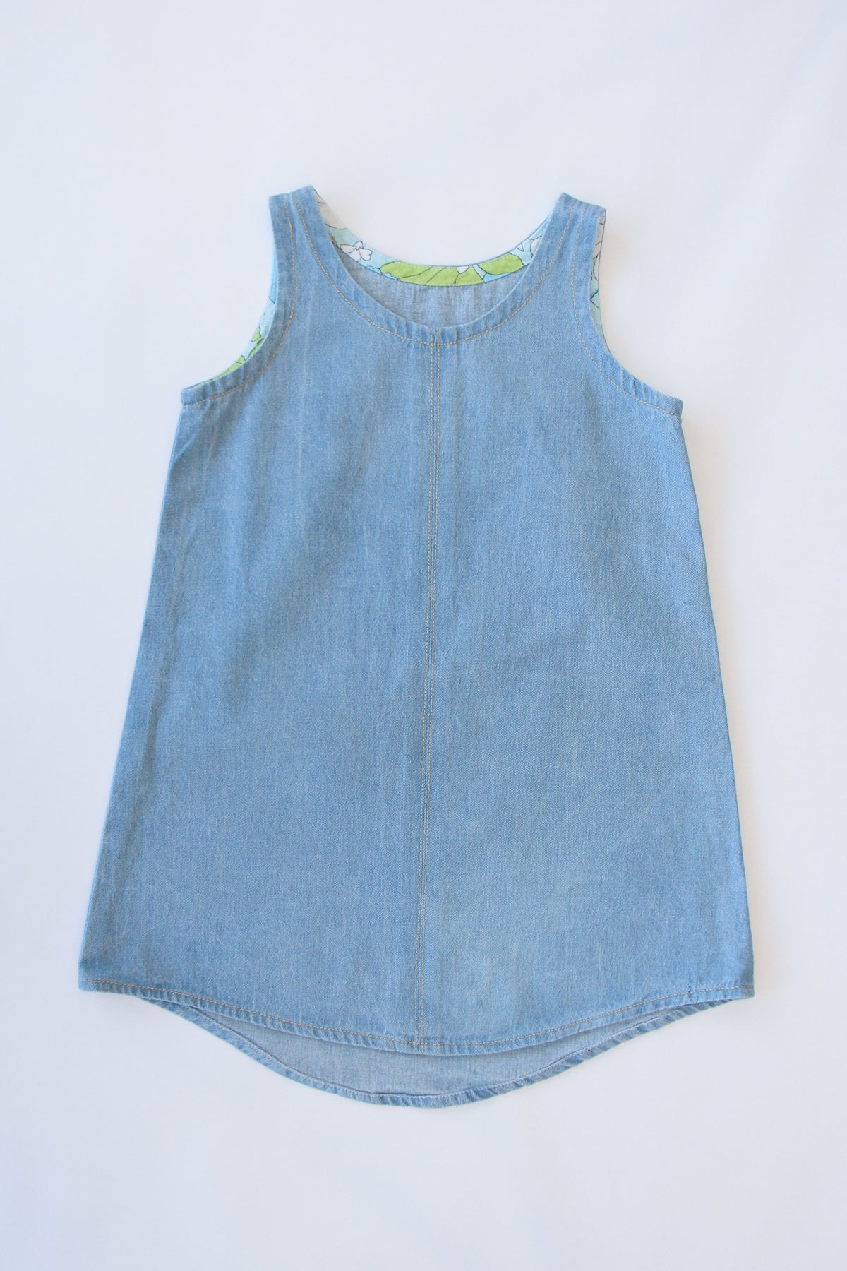 Mini Eucalypt woven tank top & dress pattern