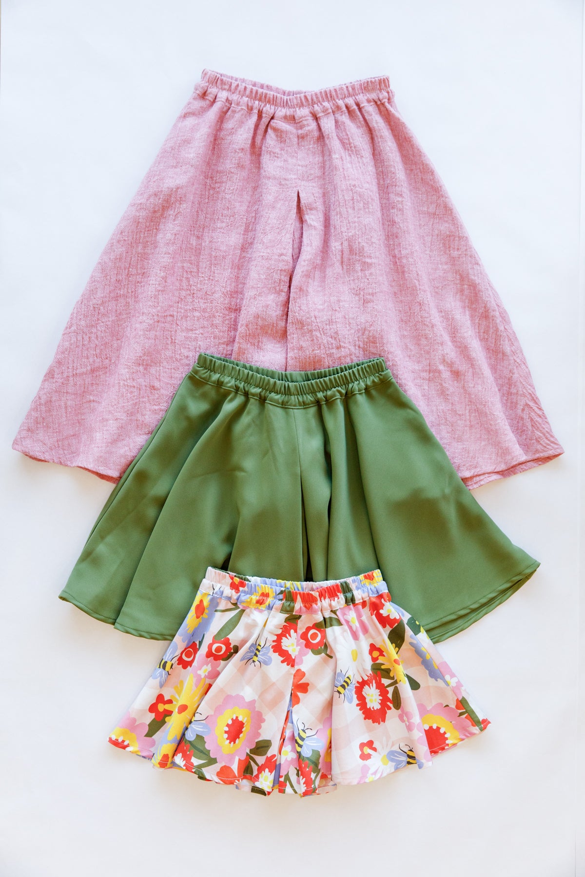 A Line Skirt Pattern For Girls With Elastic Waistband - Easy Peasy Creative  Ideas