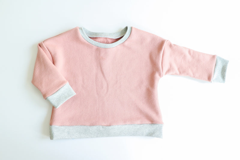 Mini Jarrah Sweater Kids Sewing Pattern