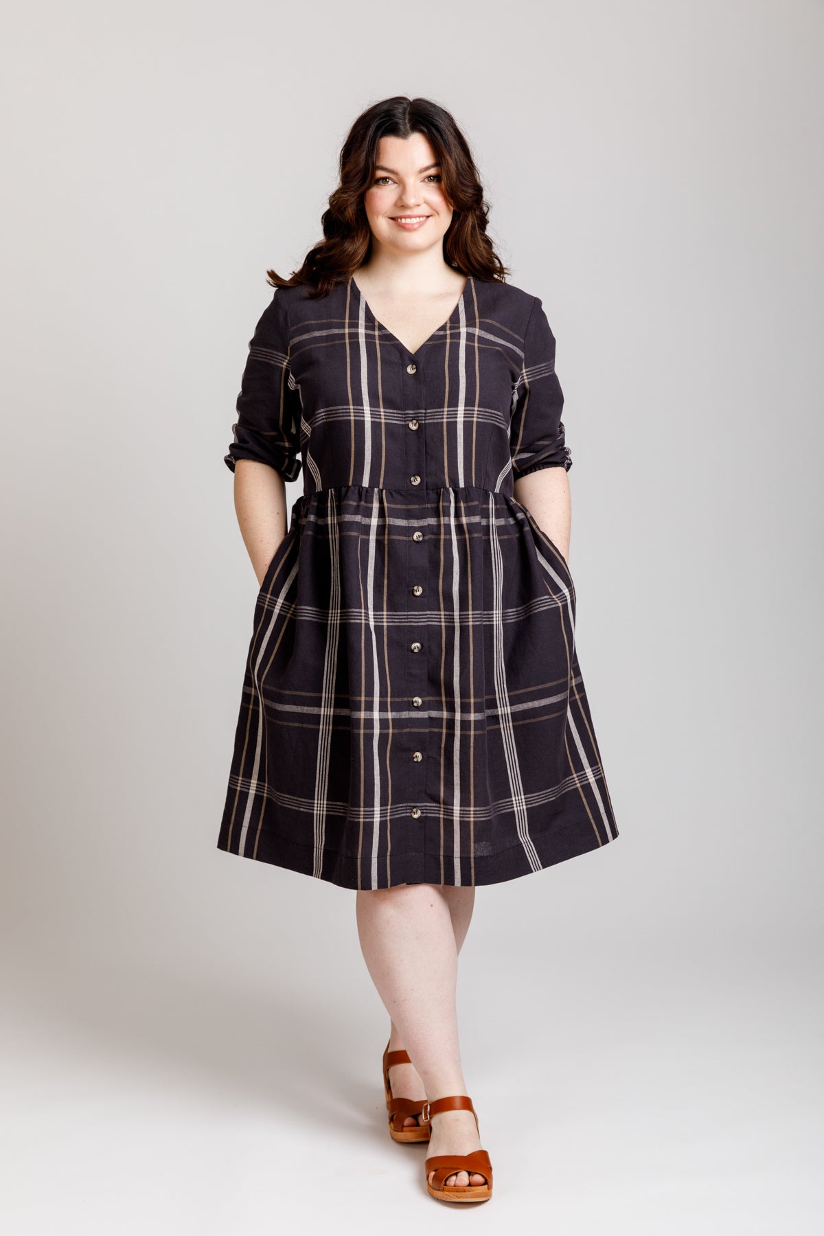 Helt tør kuffert gammel Darling Ranges Curve Dress & Blouse Sewing Pattern | Megan Nielsen Patterns
