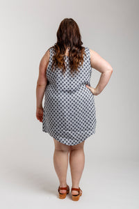 Eucalypt Curve woven tank top & dress pattern