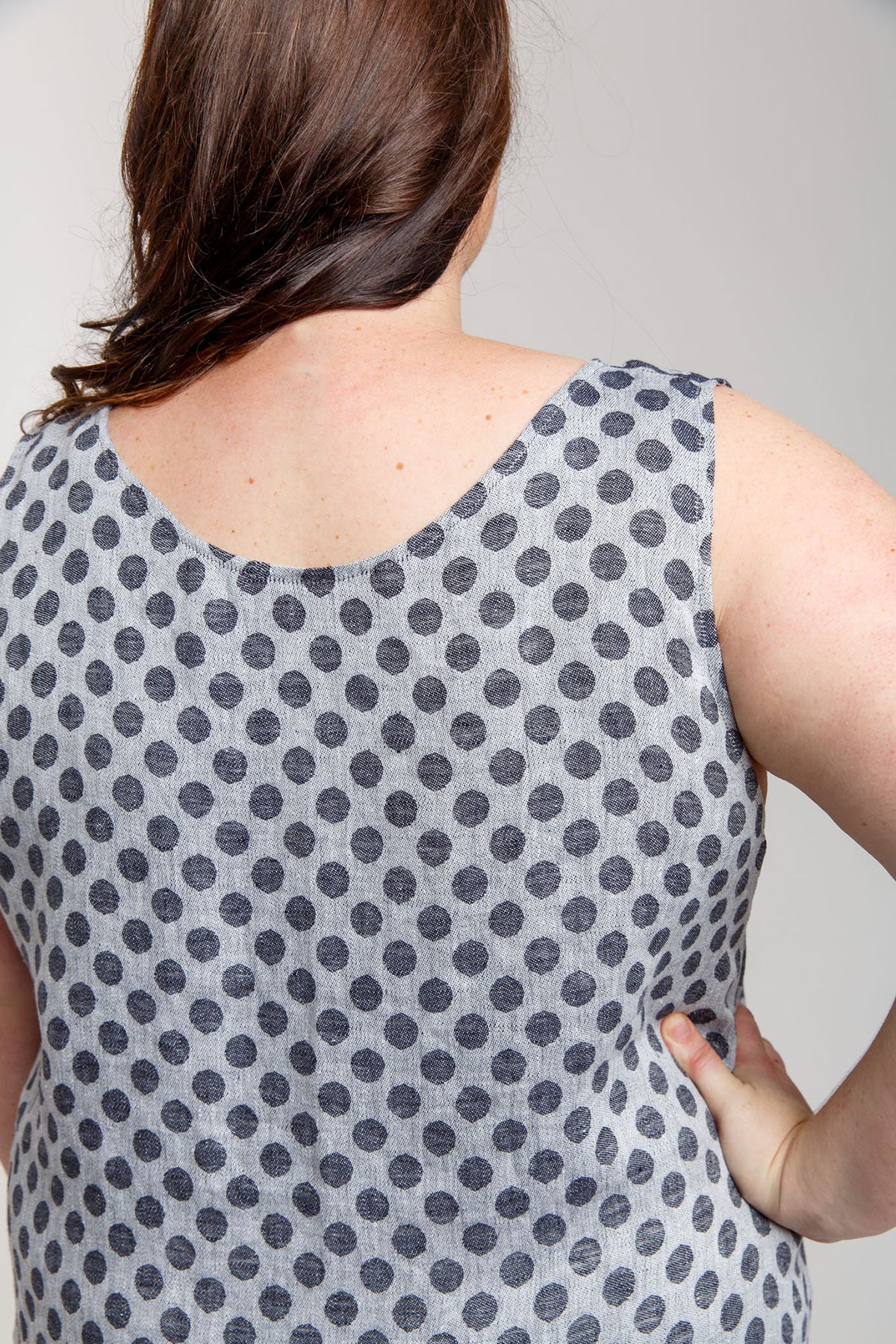 Eucalypt Curve woven tank top & dress pattern
