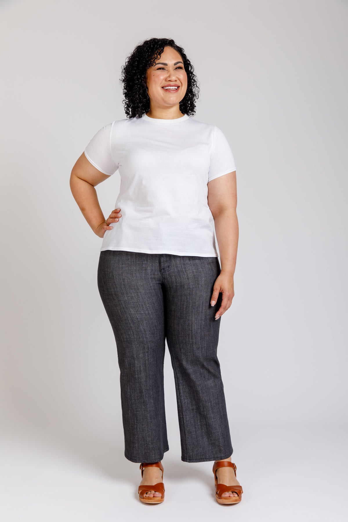 Rowan Curve bodysuit and tee pattern