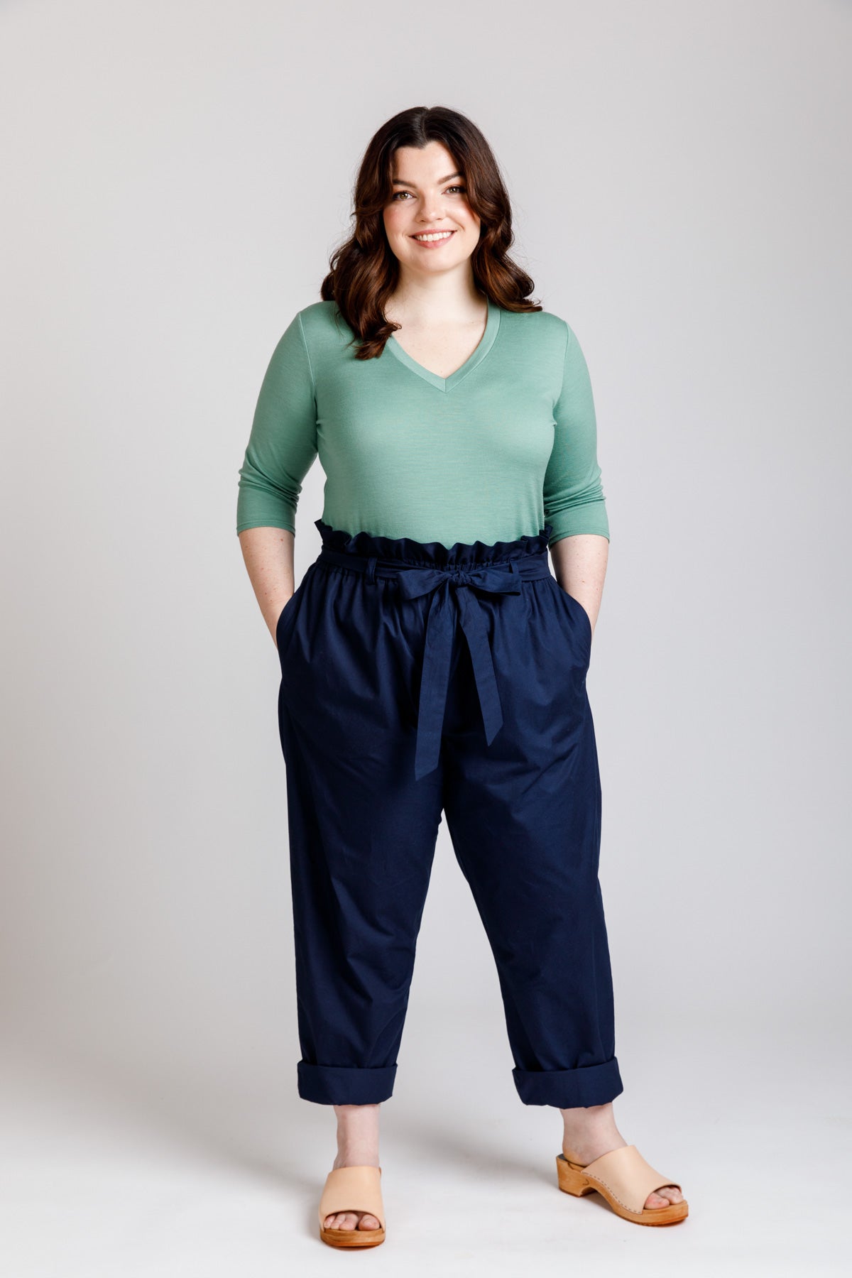 Rowan Curve bodysuit and tee pattern