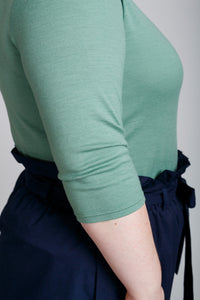 Rowan Curve bodysuit and tee pattern