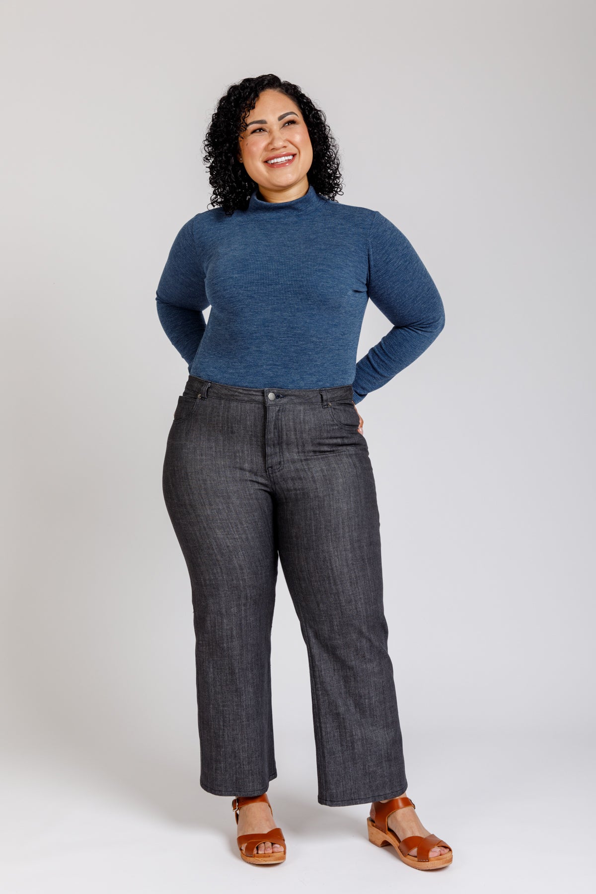 Rowan Curve bodysuit and tee pattern