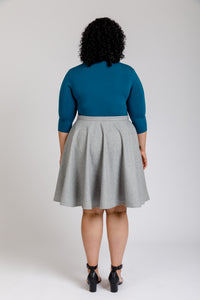 Rowan Curve bodysuit and tee pattern