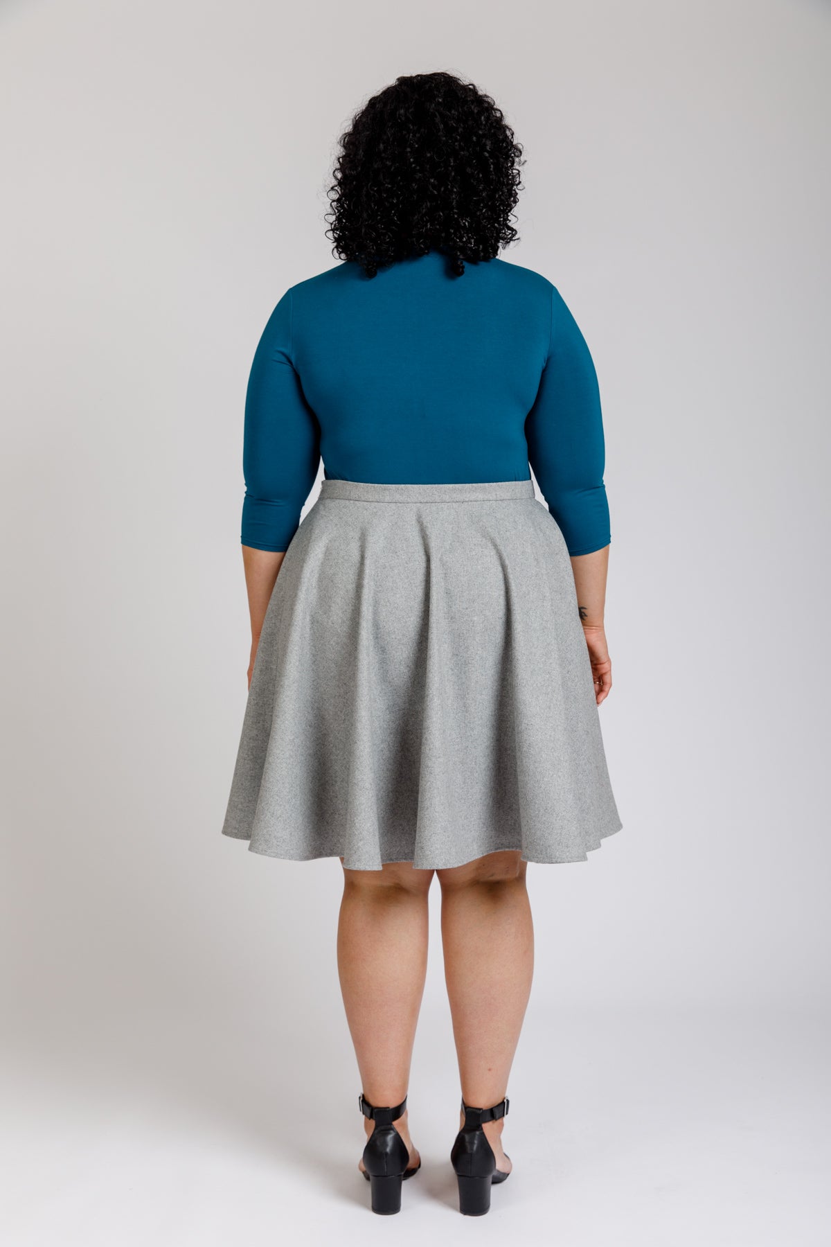 Rowan Curve bodysuit and tee pattern