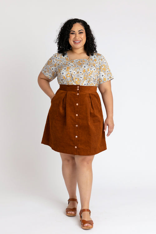 Kelly Curve skirt pattern