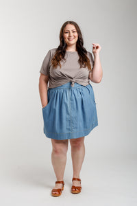 Brumby Curve skirt pattern