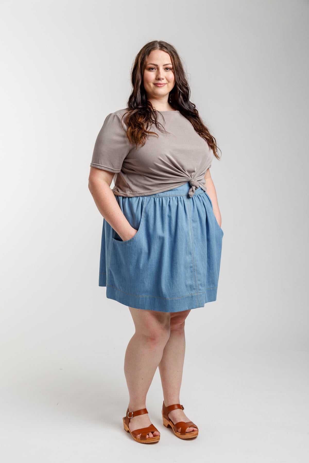 Brumby Curve Skirt Sewing Pattern | Megan Nielsen Patterns