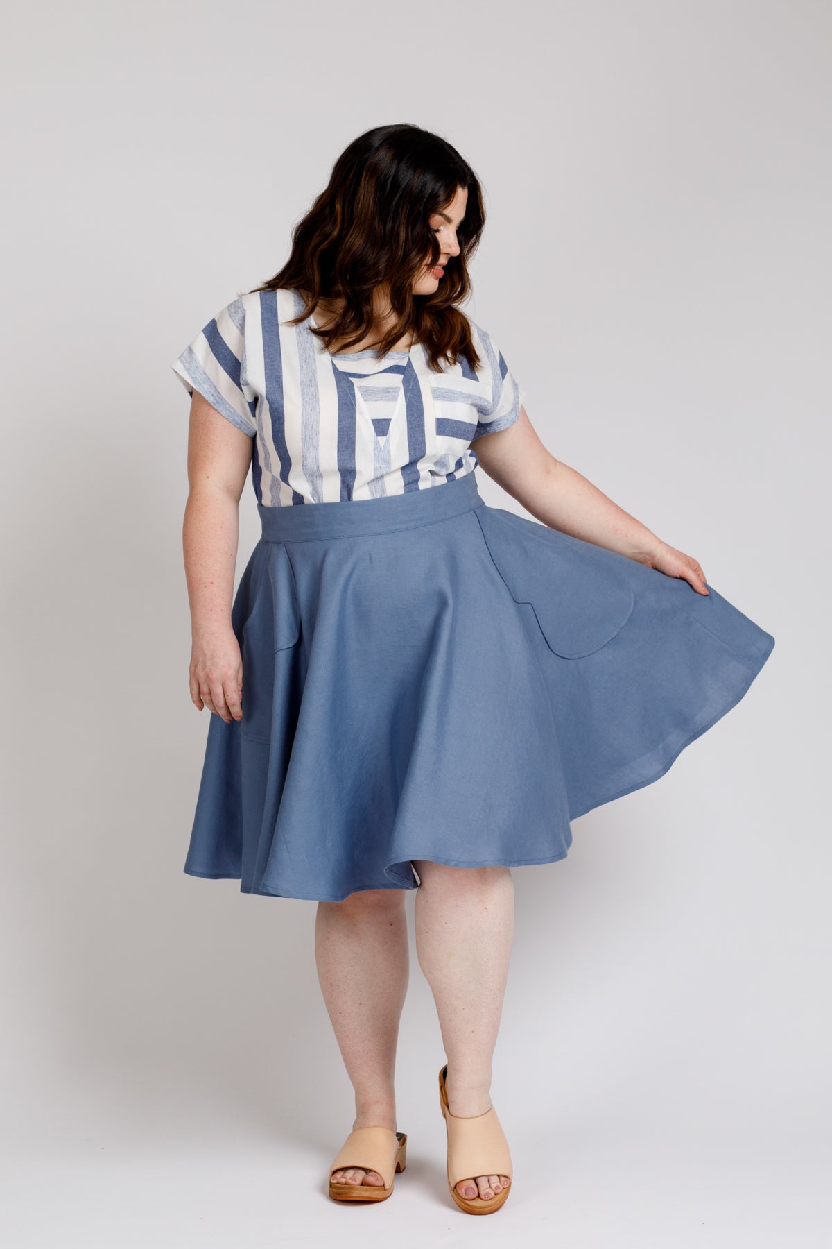 Veronika Curve skirt pattern