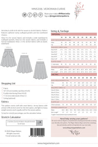 Veronika Curve skirt pattern