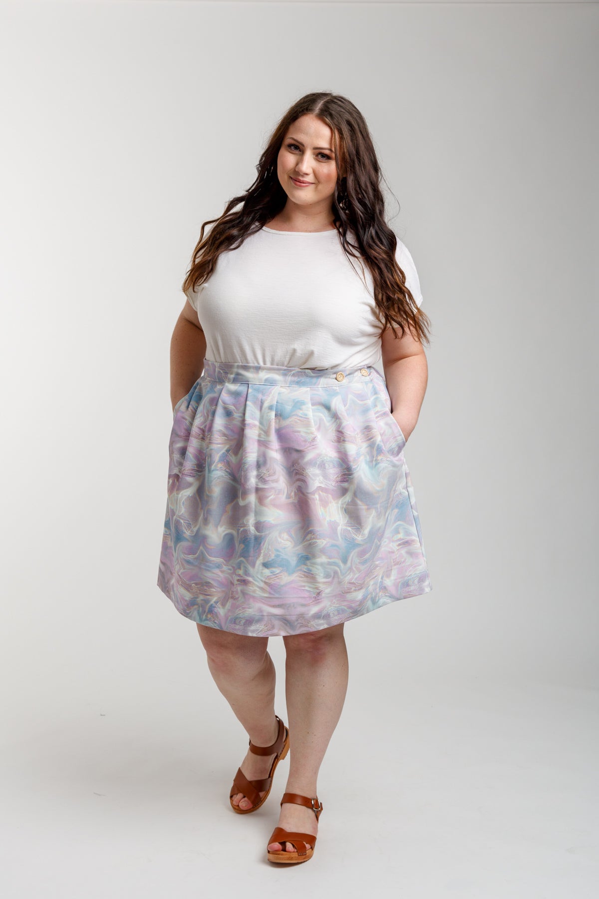 Wattle Curve skirt pattern