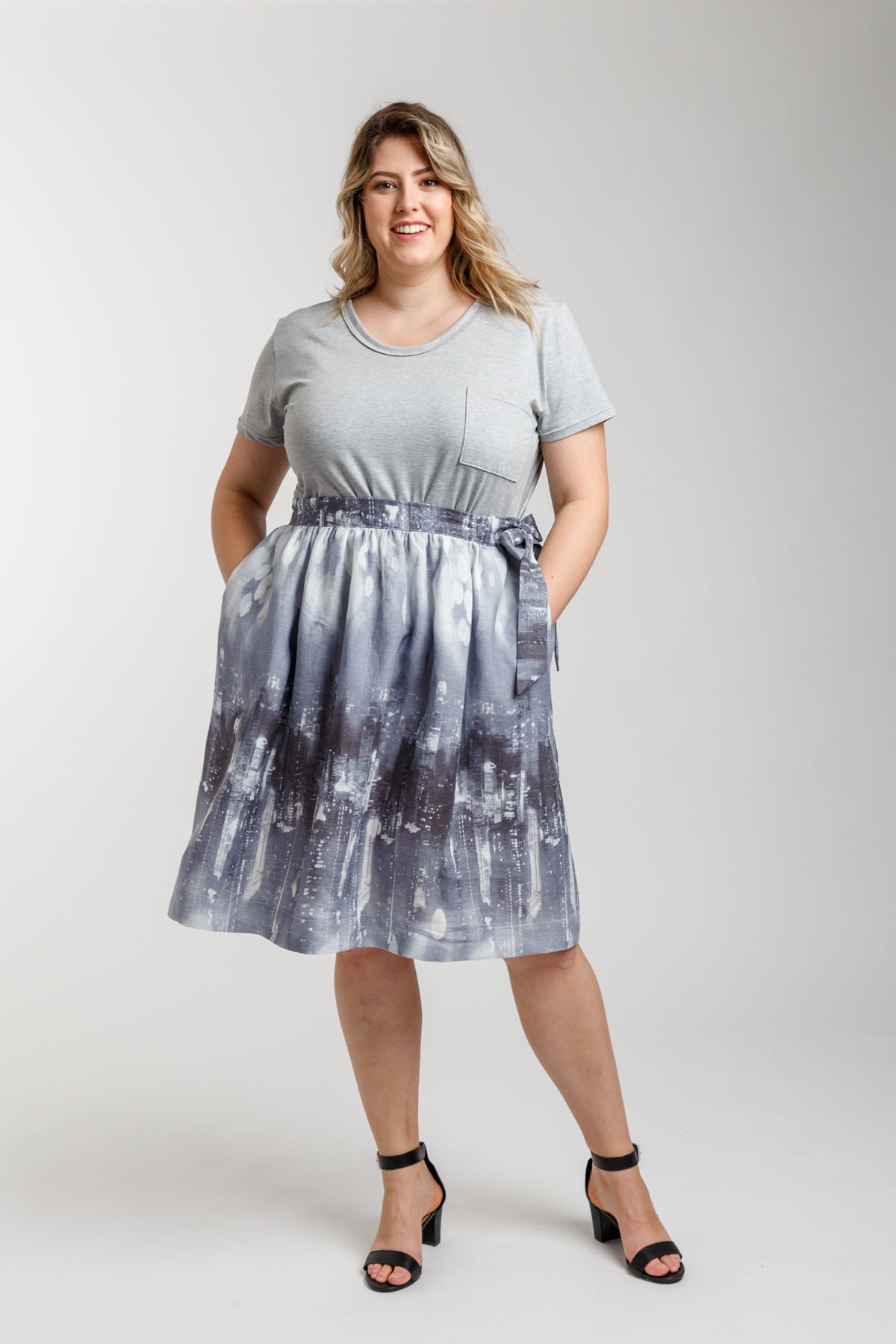Wattle Curve skirt pattern
