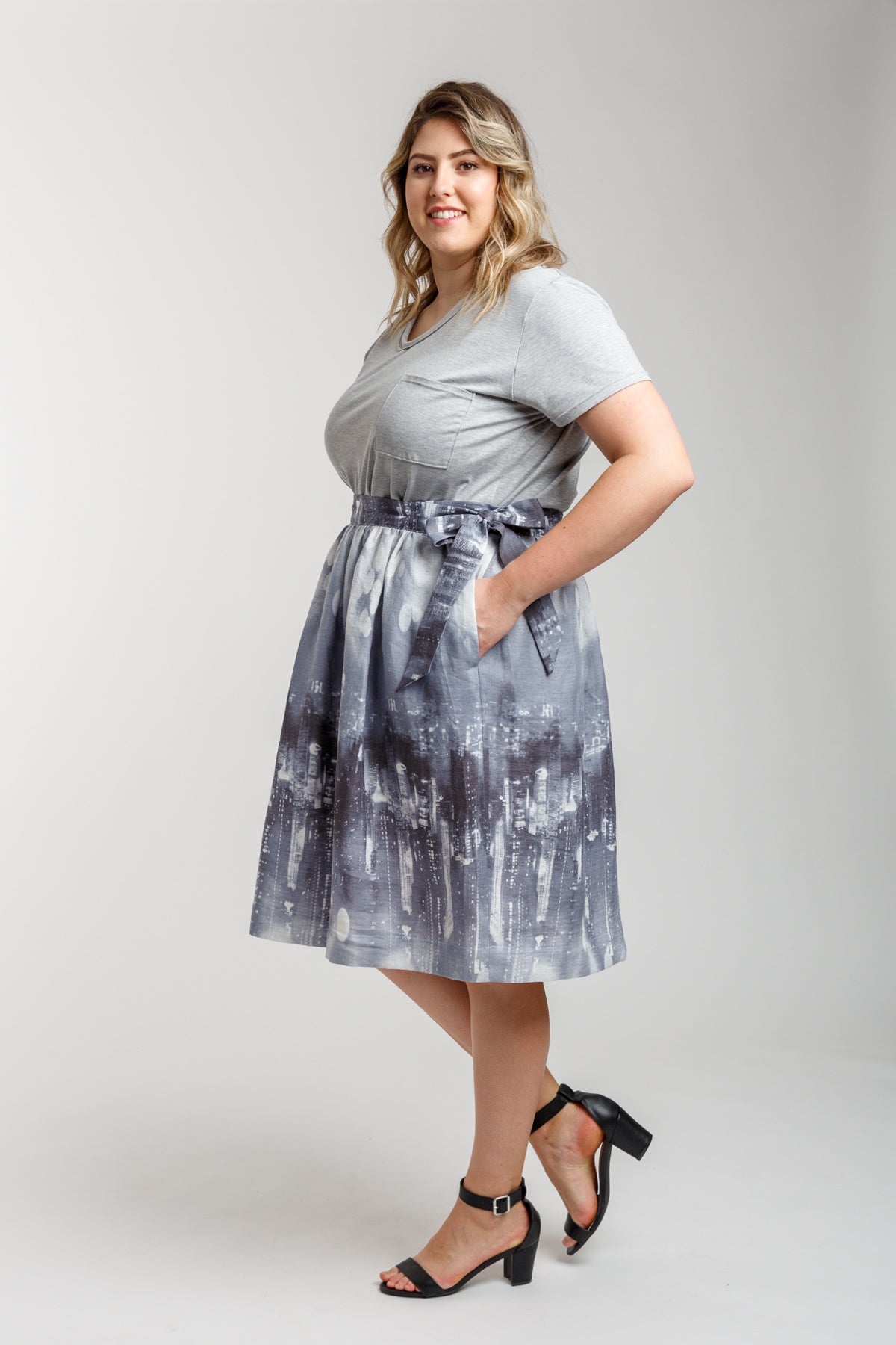 Wattle Curve skirt pattern