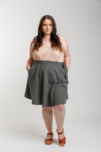 Wattle Curve skirt pattern
