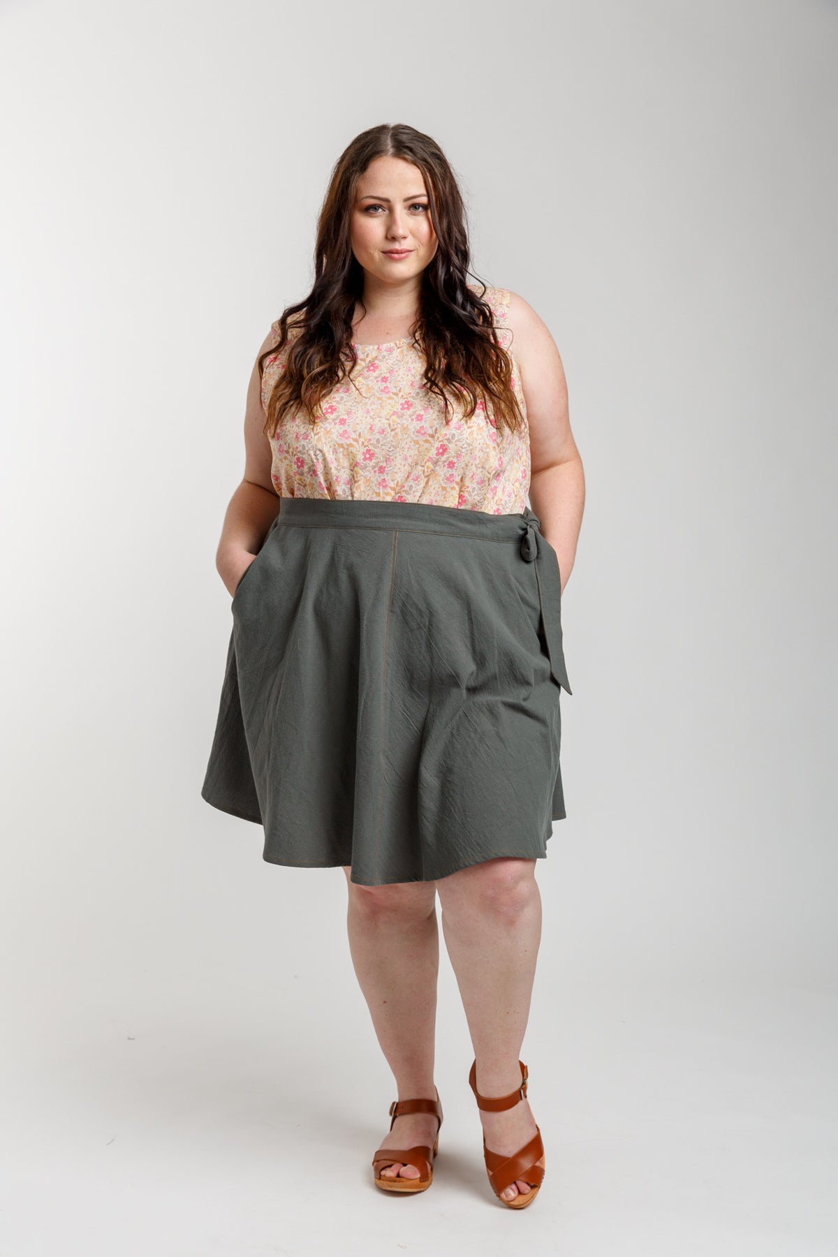 Wattle Curve skirt pattern