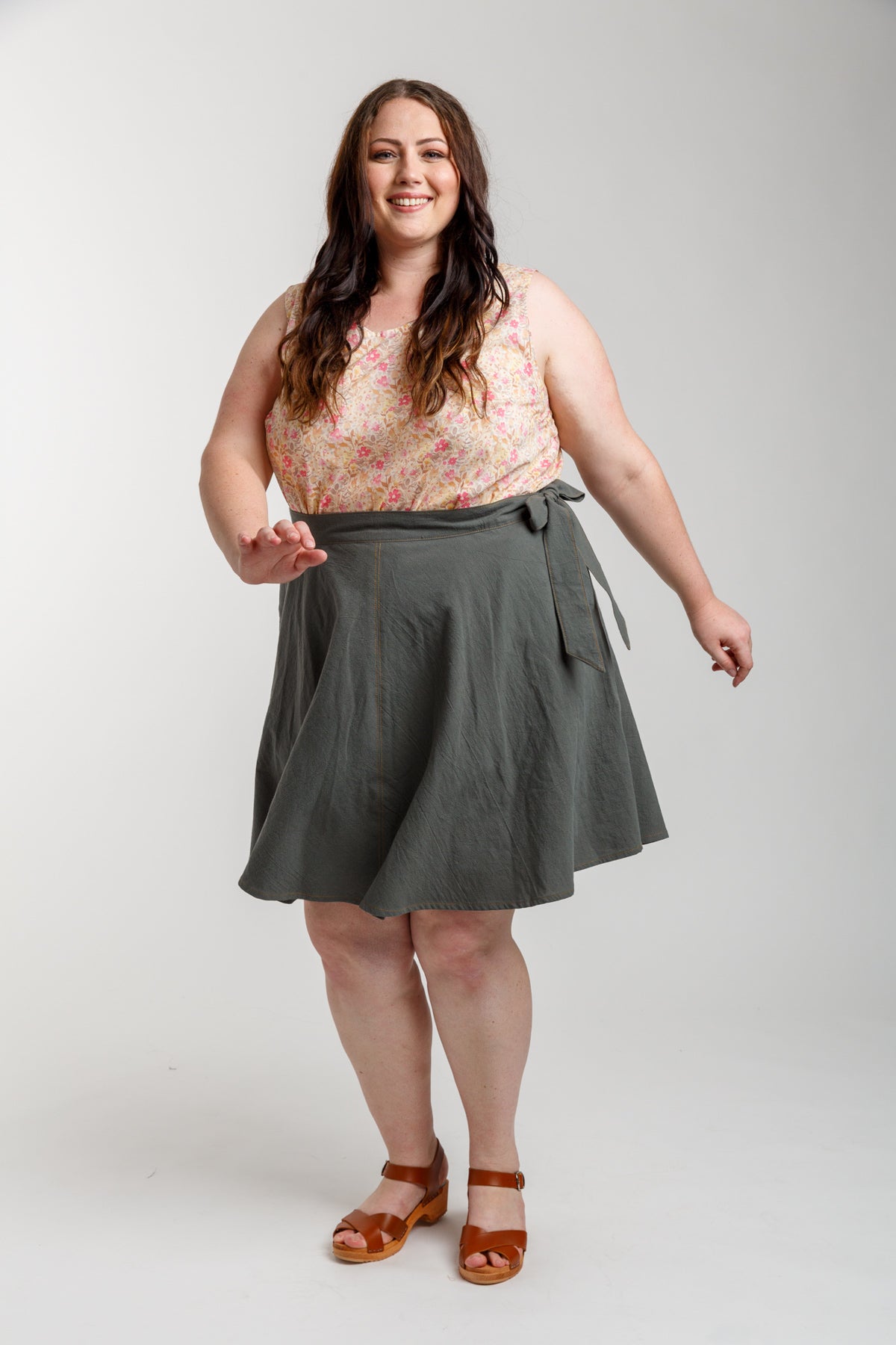 Wattle Curve Skirt Sewing Pattern | Megan Nielsen Patterns