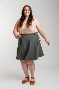 Wattle Curve skirt pattern