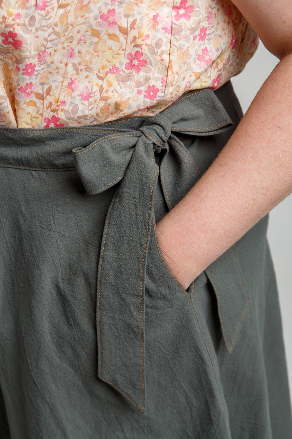 Wattle Curve skirt pattern
