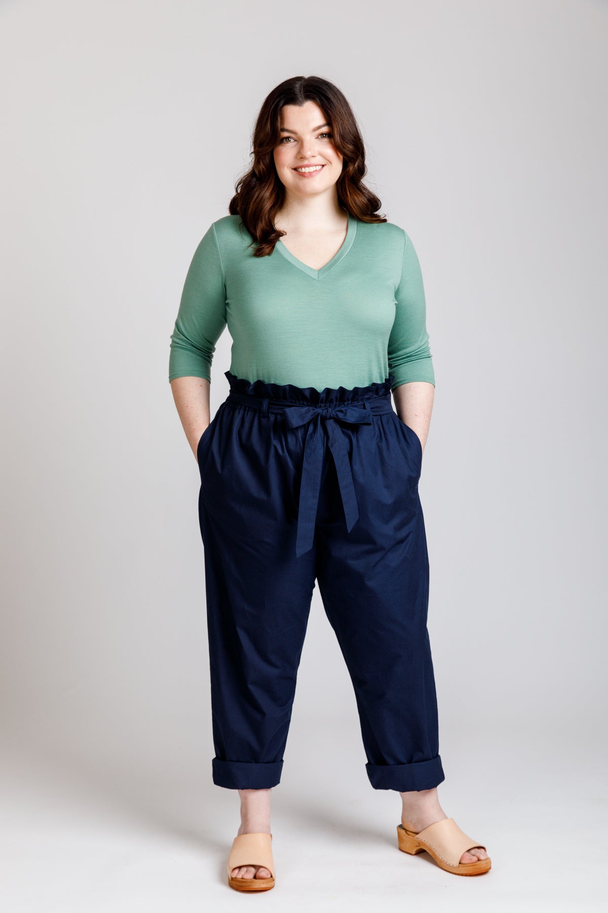 Opal Curve Pants & Shorts Sewing Pattern | Megan Nielsen Patterns