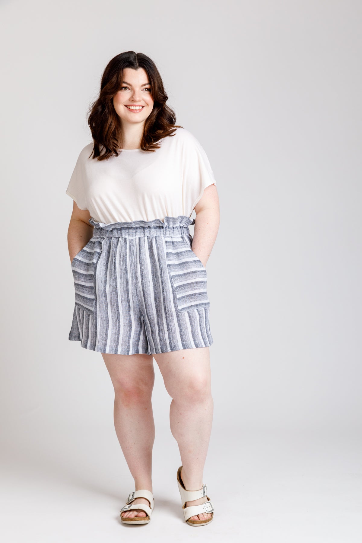 Opal Curve Pants & Shorts Sewing Pattern | Megan Nielsen Patterns