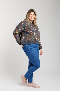Jarrah Curve sweater pattern