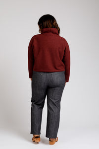 Jarrah Curve sweater pattern