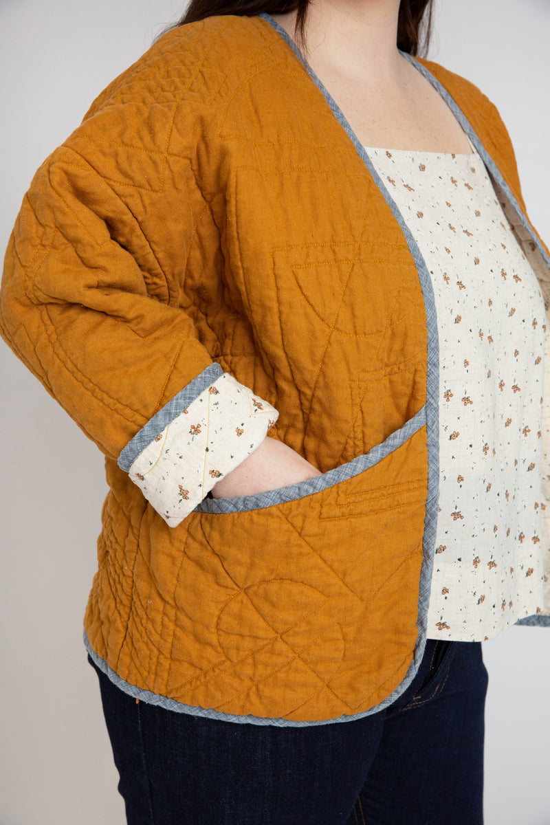 Megan Nielsen – Hovea Quilt Jacket and Coat Pattern Sizes 14 – 34 – Patch  Halifax