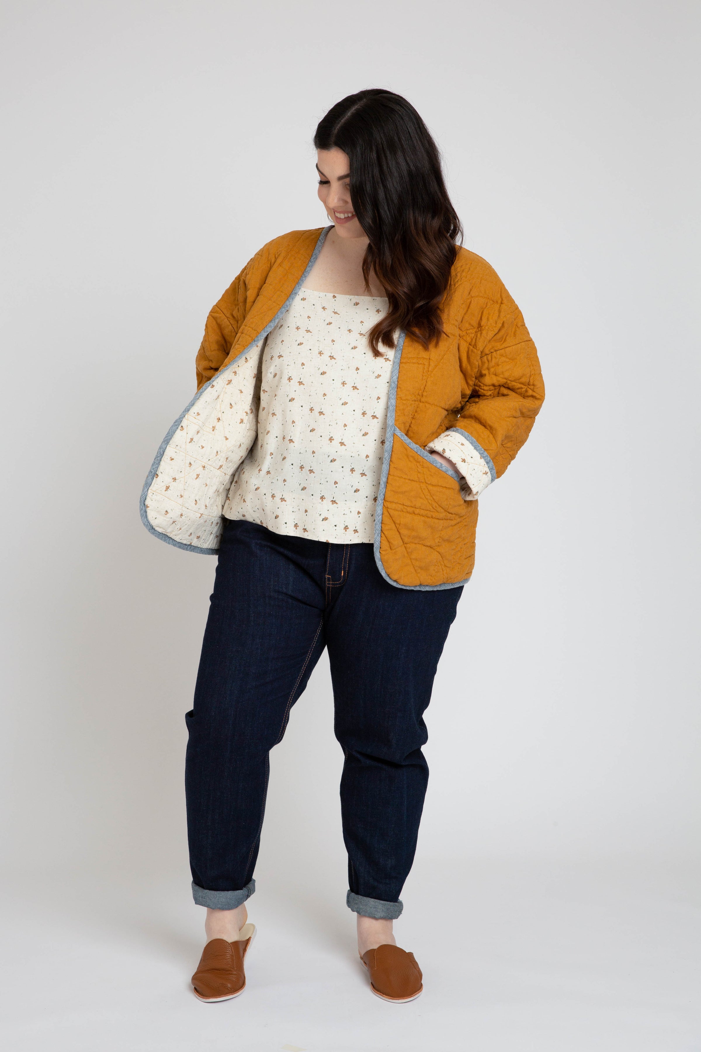 Hovea Curve Jacket & Coat Pattern