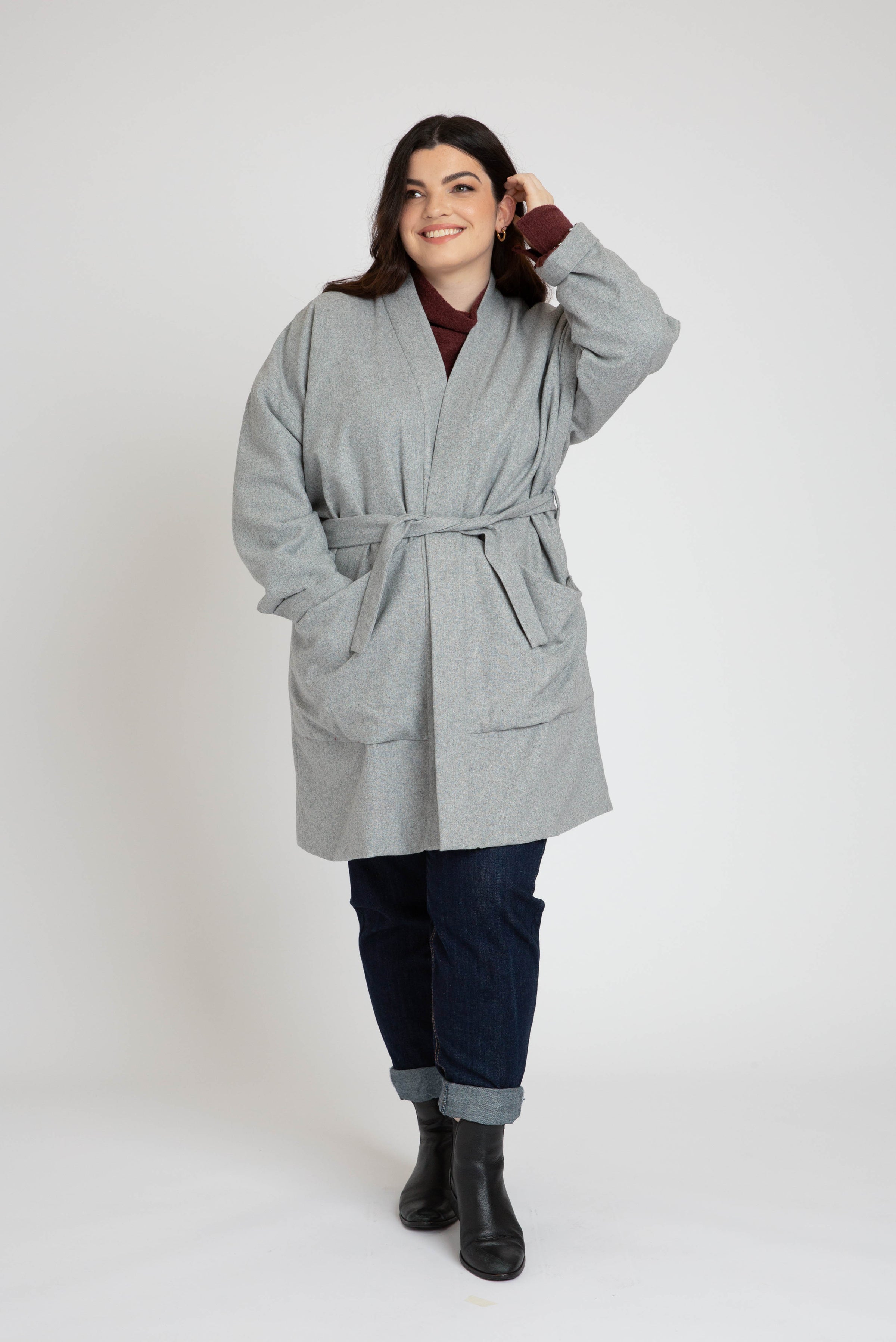 Hovea Curve Jacket & Coat Pattern